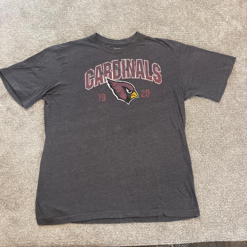 Arizona Cardinals Old School Logo NFL Team Apparel T-Shirt Men's XL